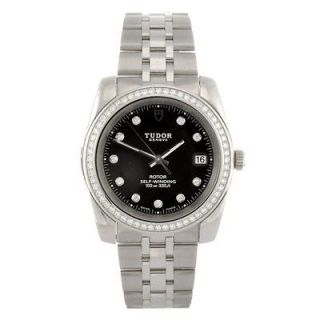   Classic Diamonds Bezel and Dial Steel Bracelet Watch Ref. 21020 New