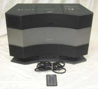 Bose Acoustic Wave Music System CD 3000 AM/FM Radio 120V 60/50Hz w 