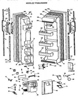 GE REFRIGERATOR SOCKET LAMP DISPENSER PART # WR02X11893