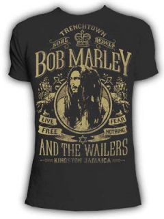 Bob Marley Soul Rebels Vintage Live Free Adult shirt