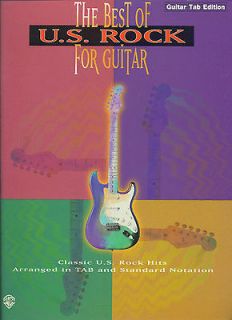ROCK BEST OF FOR GUITAR TAB/VOCALS ON SALE COLLECTORS ITEM