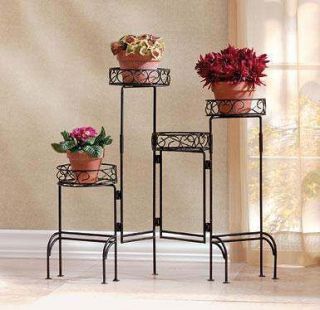 Tiered Folding Plant Stand/Screen, New