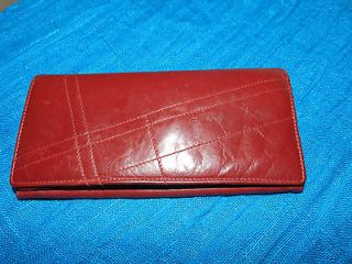 MIMCO GENUINE LEATHER BRICK RED WALLET