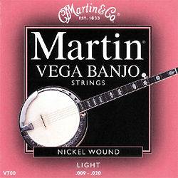 MARTIN VEGA V700 5 string BANJO STRINGS   3 SETS V 700
