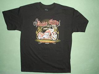 BUBBA GUMP SHRIMP COMPANY DENVER T SHIRT L Feed Your Need motorcycle 