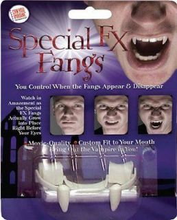 Special FX Retracteable Vampire Fangs