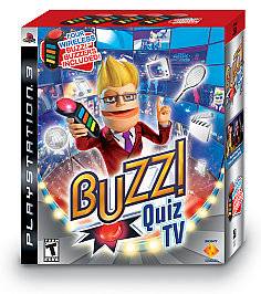 BUZZ Quiz TV GAME ONLY PS3 BRAND NEW
