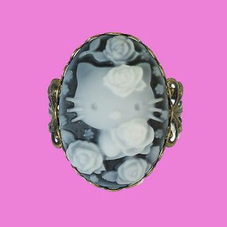 black cameo ring in Jewelry & Watches