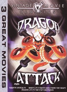   Classics Dragon Attack (DVD, 2004, Three Tales of Kung Fu Heroes