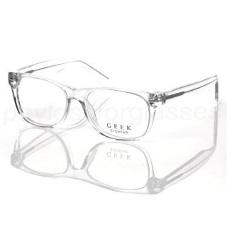 Geek Eyewear RAD09 Clear Vintage Rx Eyeglasses Frames