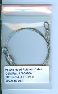 POLARIS HOOD RETAINER CABLE 2000 XC SKS RMK 800 700 500 7080764 1999 