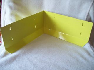   YELLOW CORNER URINE GUARD NEW RABBIT FERRET CAGE parts for wire cages