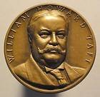 Medallic Art NY William Howard Taft Presidential Medal High Relief 