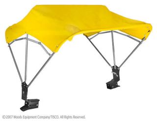   PART NO RFC100Y. Canopy complete, yellow. For universal applications