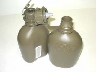 NEW US Army Green Canteen Alice 1 Quart LC 2 Never Issued with M1 