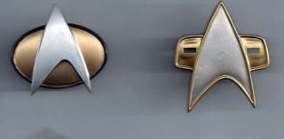 Star TrekNG/Voyage​r Communicator Pin Set for Uniforms