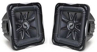 KICKER CAR STEREO SOLO BARIC SYSTEM (2)S12L7 SUBWOOFERS