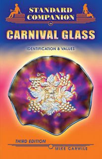 CARNIVAL GLASS $$$ PRICE GUIDE Collectors BOOK Color Pictures 288 