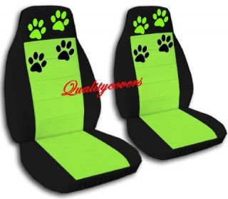   set paw prints front car seat covers CHOOSE,OTHER ITEMS&BACK SEAT AVBL