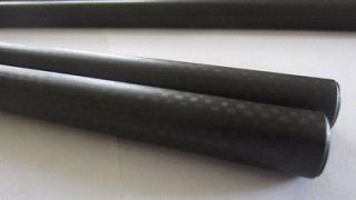 15mm Carbon Fiber Rods 18 Inch Pair For DSLR Support Rigs