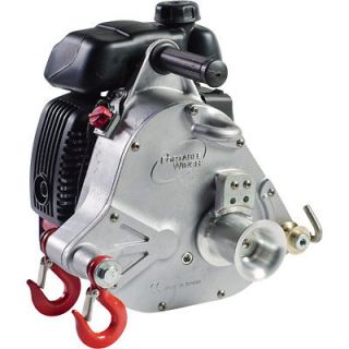 Portable Winch Gas Powered Capstan  50cc Honda GHX 50 Engine 1 Ton Cap 