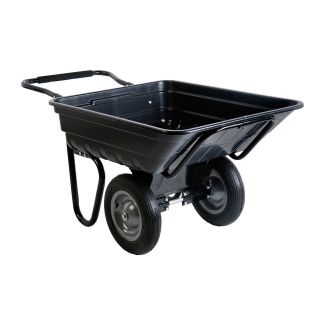 Tahoe 50903690 6 cu ft Heavy Duty Poly Resin Dump Cart