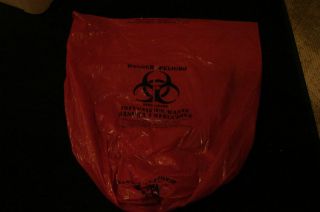 Infectious Waste   Bio Hazard HD Bags (33 Gallon)