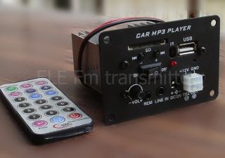 SD USB Card  Player & Remote with 10W audio Amplifier