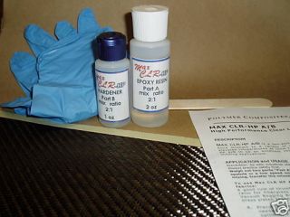 Carbon Fiber Repair Kit, Cloth, Epoxy resin