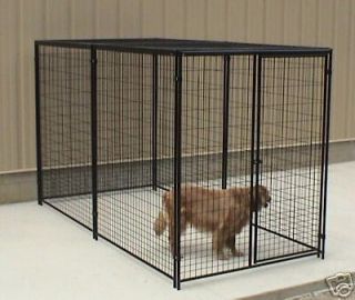 Dog Kennel,Pet Cage, Fencing,Indoor​ Outdoor 5x10 w/ top