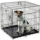   24 Folding Heavy Duty Pet Crate Kennel Wire Cage for Dog Cat