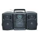   Portable /CD Player with Cassette Recorder, AM/FM Radio USB Input
