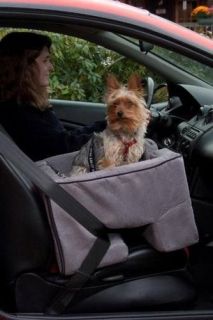 Pet Gear suede dog lookout car seat pet boosters