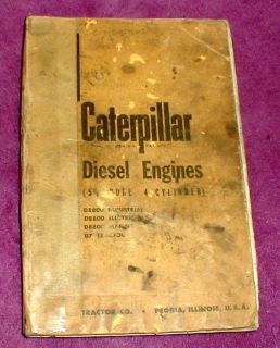 Caterpillar Diesel Engine 5 3/4 Bore Servicemens Reference Manual 4 