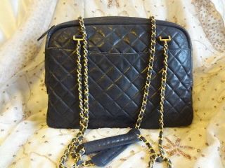 Authentic CHANEL Jumbo Reissue Quilted leather CAMERA TOTE Shoulder 
