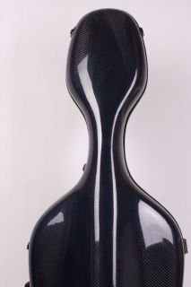 pure carbon fiber full size cello case