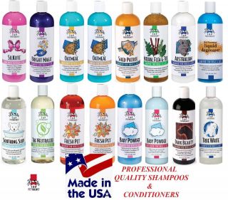 TOP PERFORMANCE Pro Quality Pet Dog Cat Grooming SHAMPOOS 