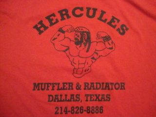 Hercules Muffler and Radiator Dallas Tx Bodybulder Soft 50/50 gym T 