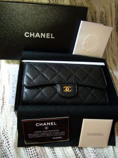 Chanel Caviar Wallet in Womens Handbags & Bags