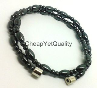 Magnetic Hematite Healing Bracelet Anklet Necklace Choker Magnetic 
