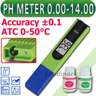   Pen type pH Meter Water Tester Hydroponic Aquarium Spa Pool pH 061 ATC