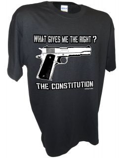   2nd Amendment Gun Carry Firearms 9mm 45 Auto Colt Sig Handgun Tee