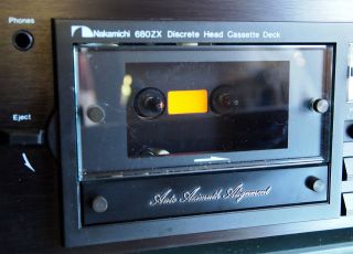 NAKAMICHI 680ZX DISCRETE HEAD CASSETTE DECK looks and works great