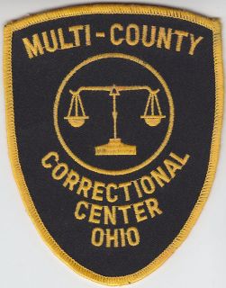 Multi County Correctional Center Ohio OH corrections/sh​eriff/police 