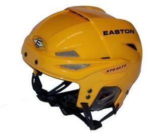 Easton Stealth S13 Yellow Hockey Helmet Medium ( 6 7/8   7 3/8)