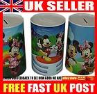   AND MINNIE MOUSE SET OF THREE money savings tin holiday fund can