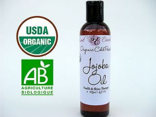 USDA Certified 100% Pure Organic Golden Jojoba Oil  4oz  Imported From 