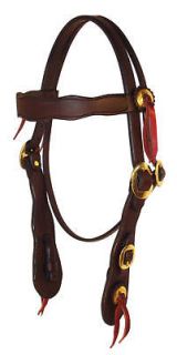 DARK OILED OLD TIMER WESTERN HEADSTALL HORSE TACK NEW