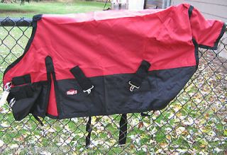   Mini/Pony 420D Waterproof Sheet Blanket Red Miniature Horse Tack NR