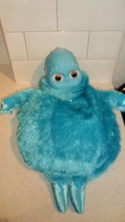 LARGE 19 BLUE BOOBAH PYJAMA / HOT WATER BOTTLE CASE COVER SOFT TOY